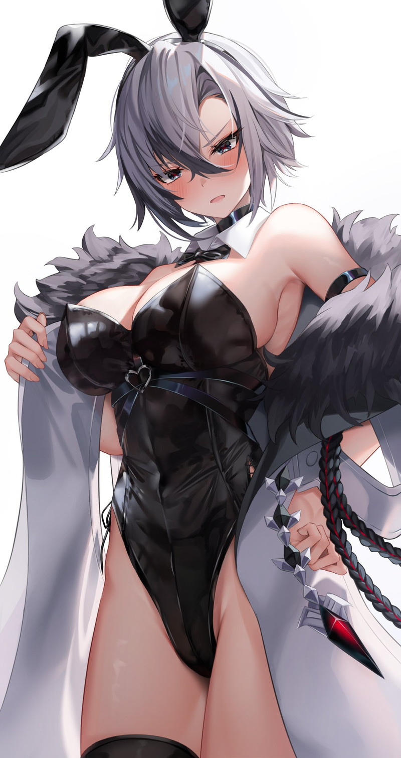 【二次】白髪、銀髪の女の子のエロ画像 Part８５