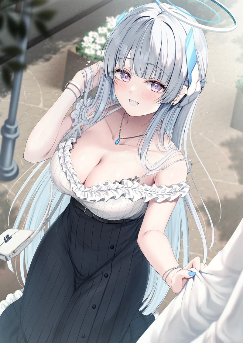 【二次】白髪、銀髪の女の子のエロ画像 Part８５