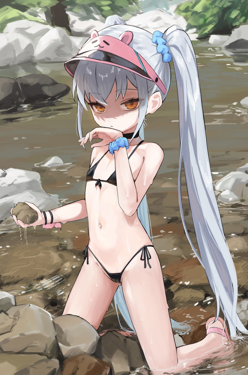 【二次】白髪、銀髪の女の子のエロ画像 Part８６