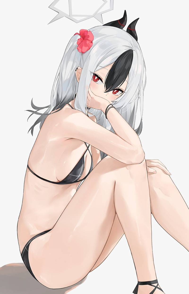 【二次】白髪、銀髪の女の子のエロ画像 Part８６