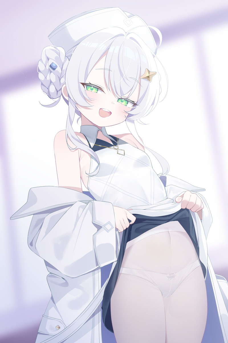 【二次】白髪、銀髪の女の子のエロ画像 Part８６