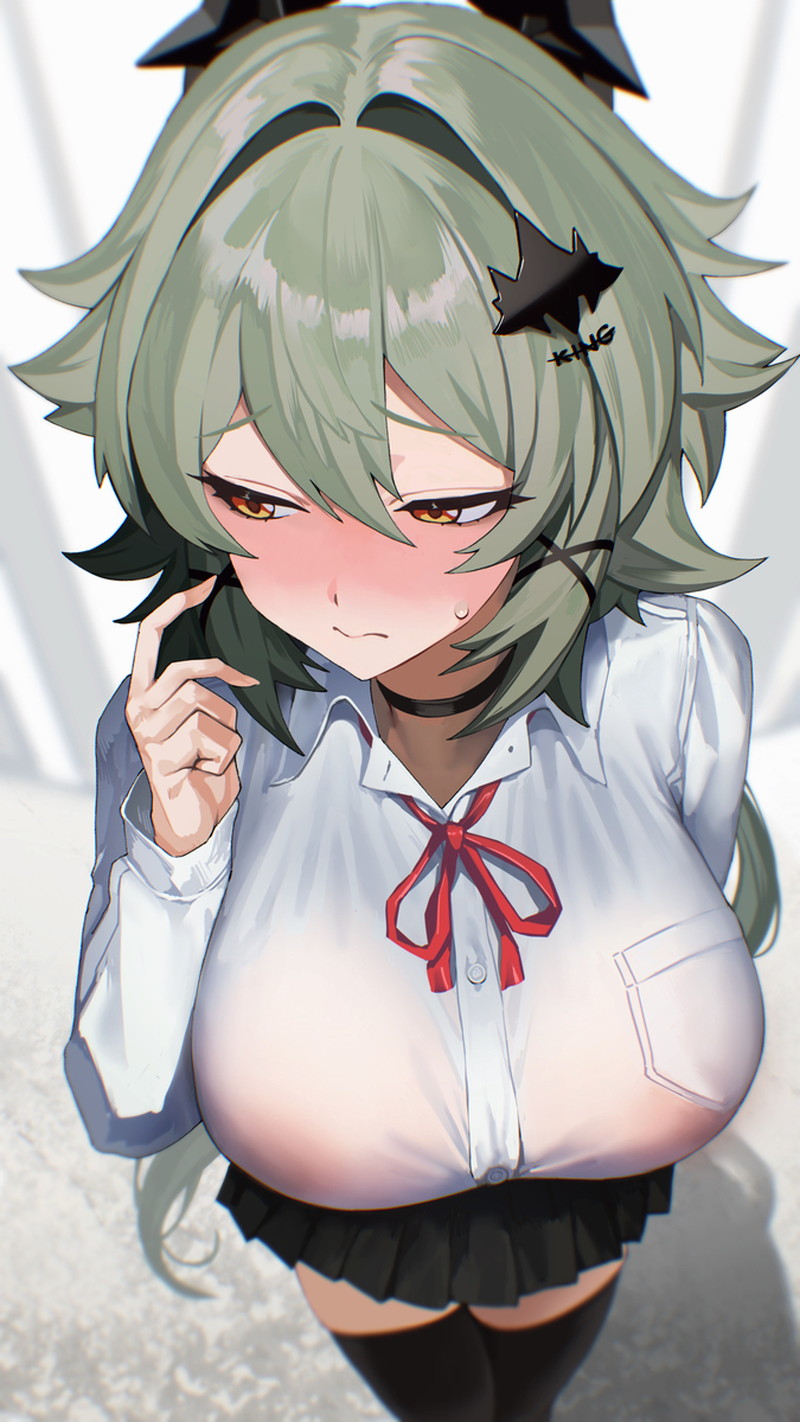 【二次】衣服に包まれた着衣おっぱいに興奮するエロ画像 Part３０