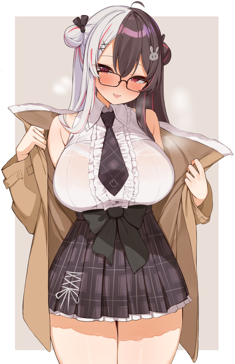 【二次】衣服に包まれた着衣おっぱいに興奮するエロ画像 Part３０