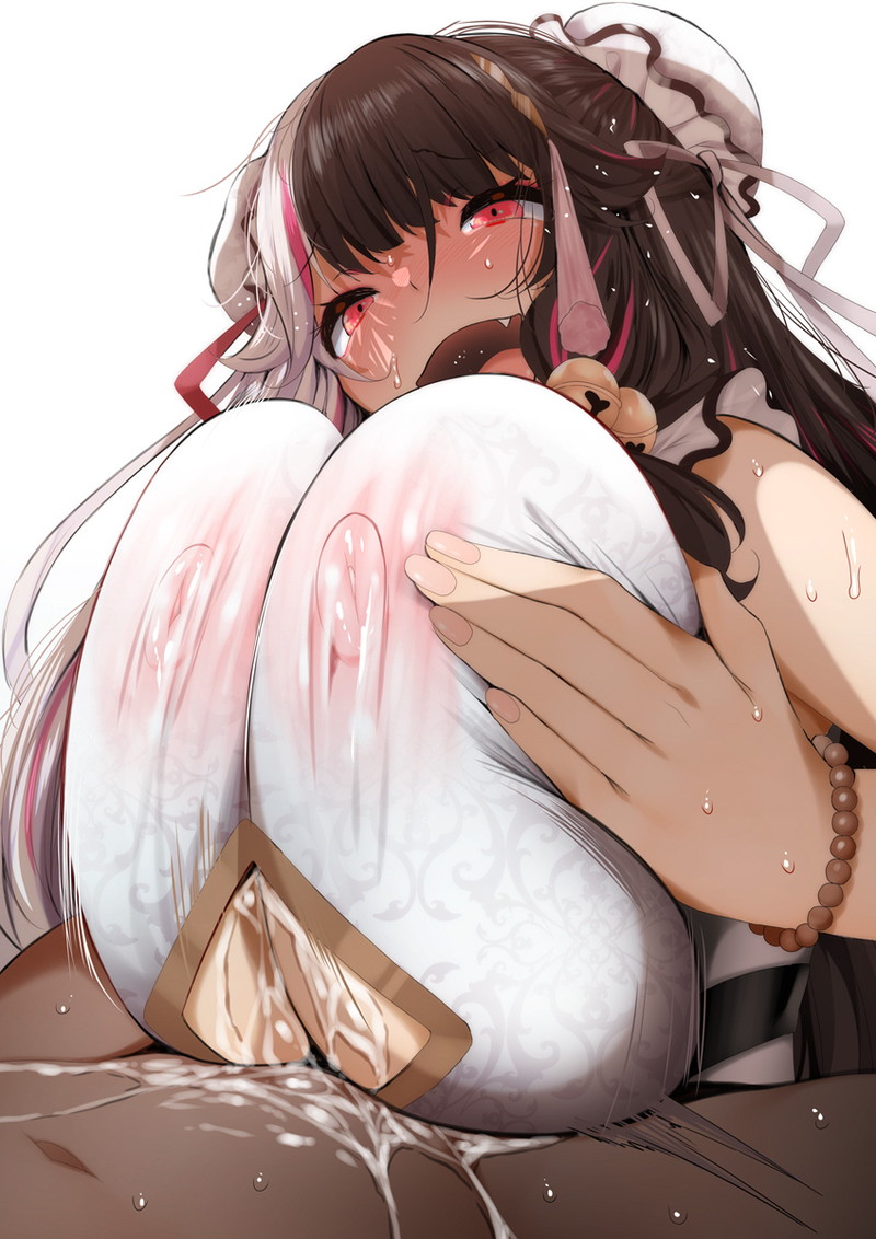 【二次】胸やオマンコ部分に穴が開いた格好をした女の子のエロ画像 Part２６