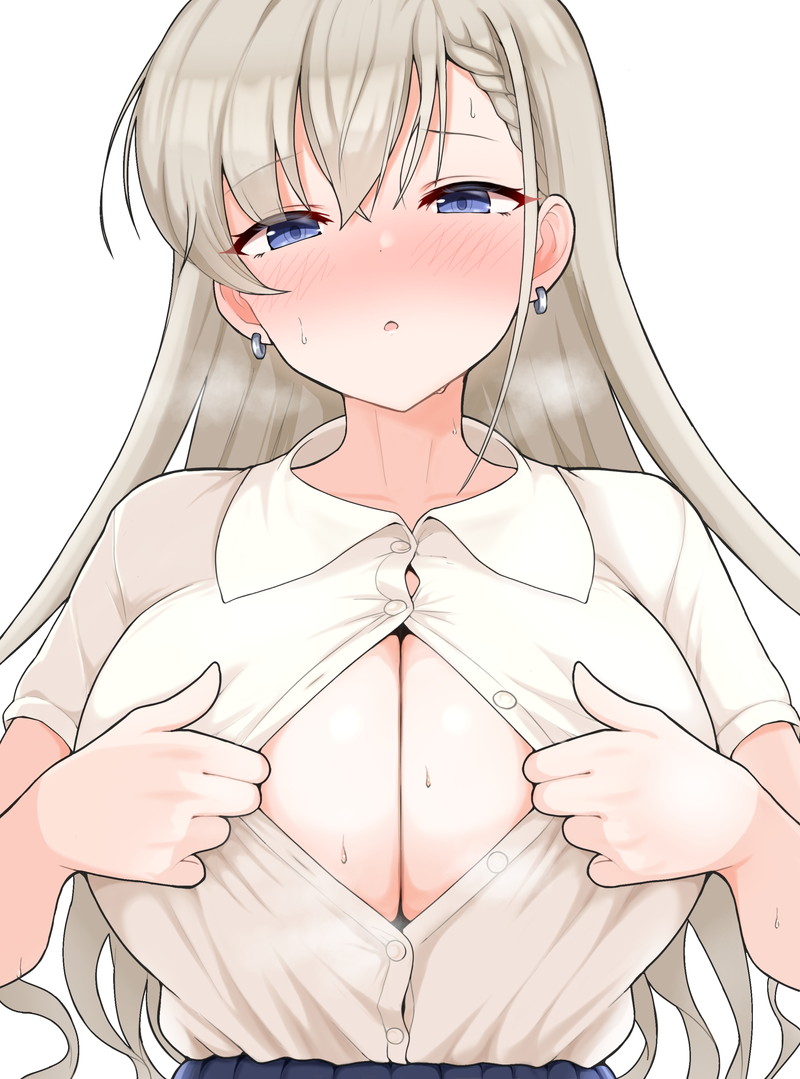 【二次】胸やオマンコ部分に穴が開いた格好をした女の子のエロ画像 Part２６