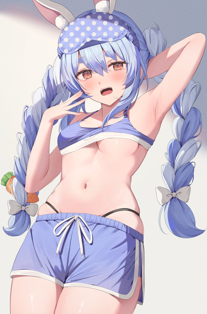 【二次】服や下着が脱げかかっている女の子たちのエロ画像 Part４５