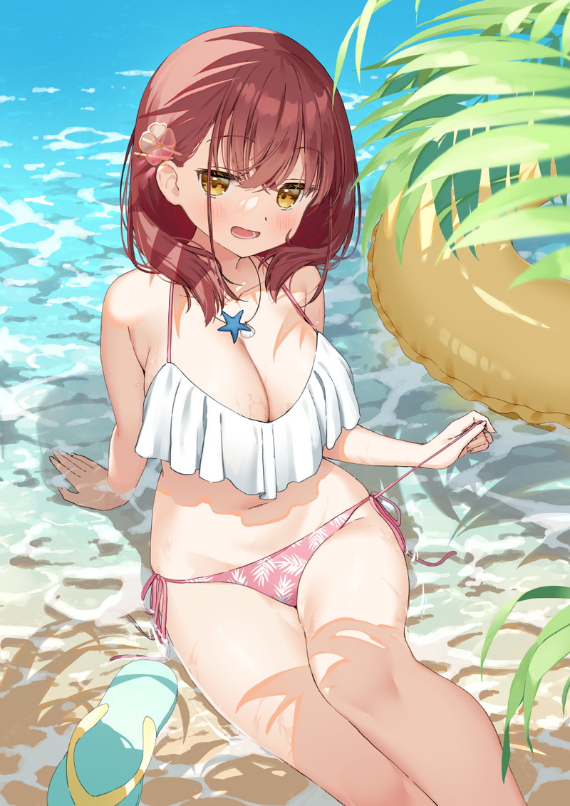 【二次】服や下着が脱げかかっている女の子たちのエロ画像 Part４６