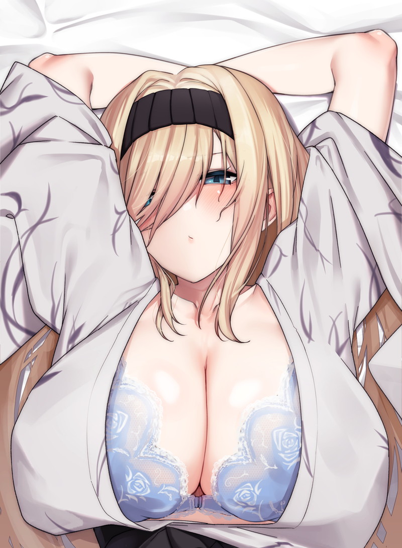 【二次】胸の谷間がエロい格好の女の子たちのエロ画像 Part２３