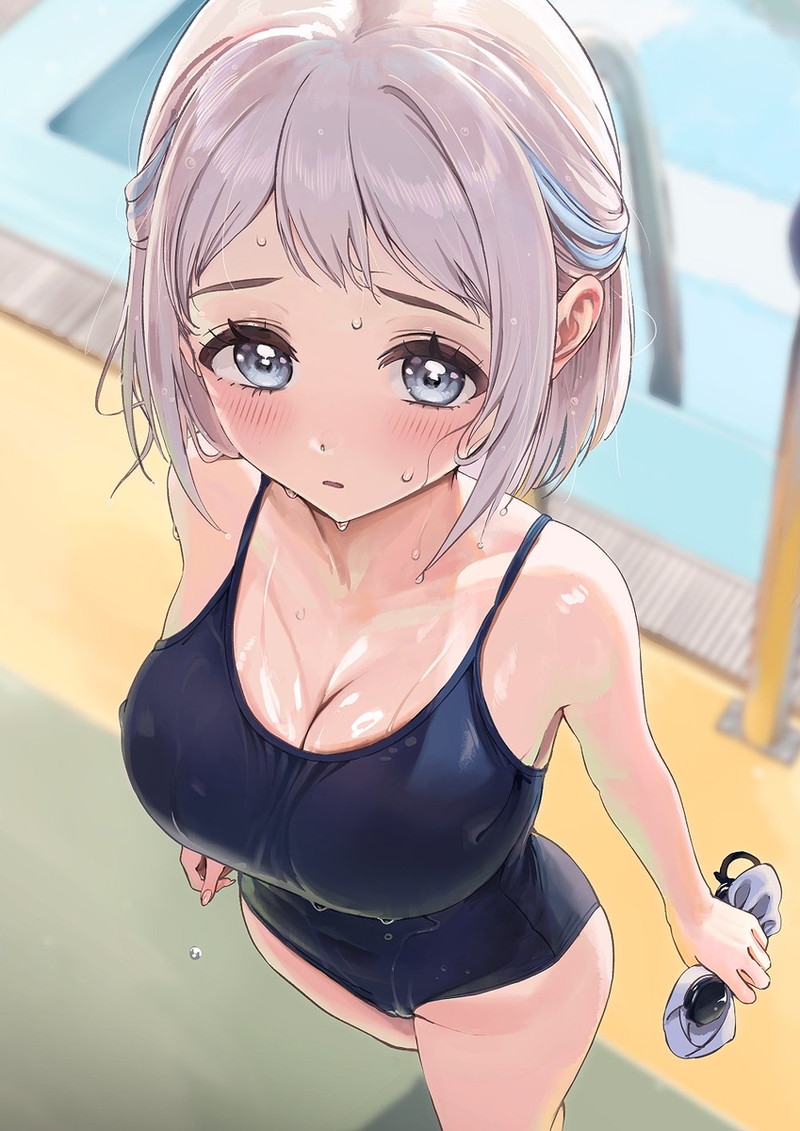 【二次】胸の谷間がエロい格好の女の子たちのエロ画像 Part２３