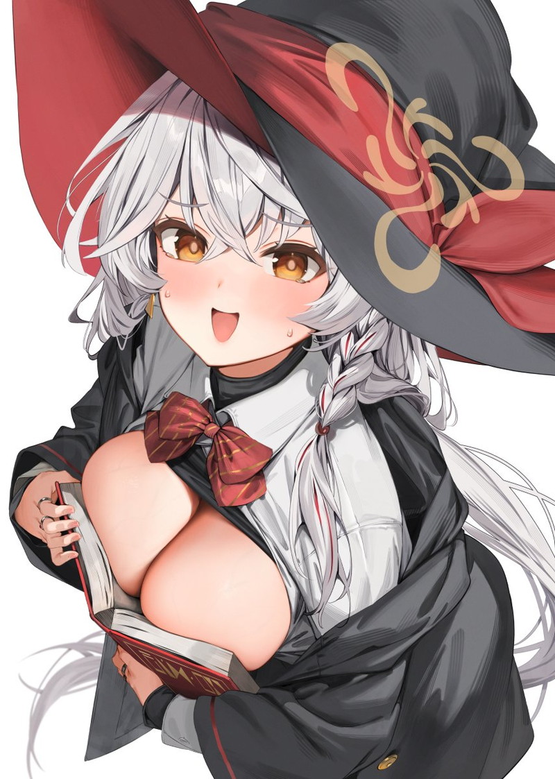 【二次】胸の谷間がエロい格好の女の子たちのエロ画像 Part２３