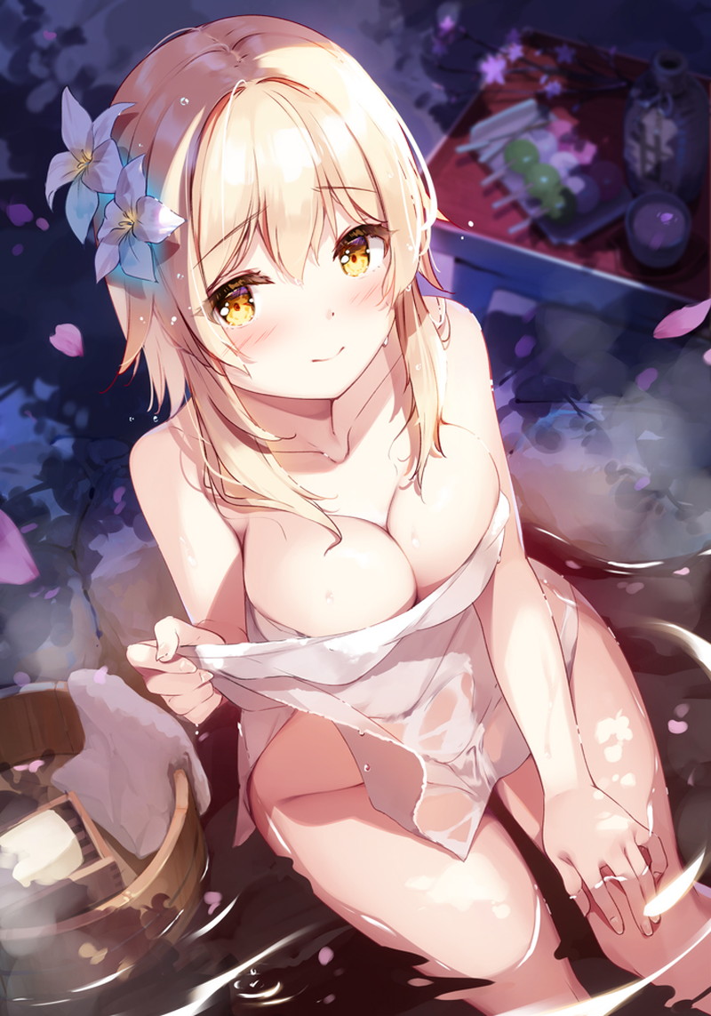 【二次】胸の谷間がエロい格好の女の子たちのエロ画像 Part２３