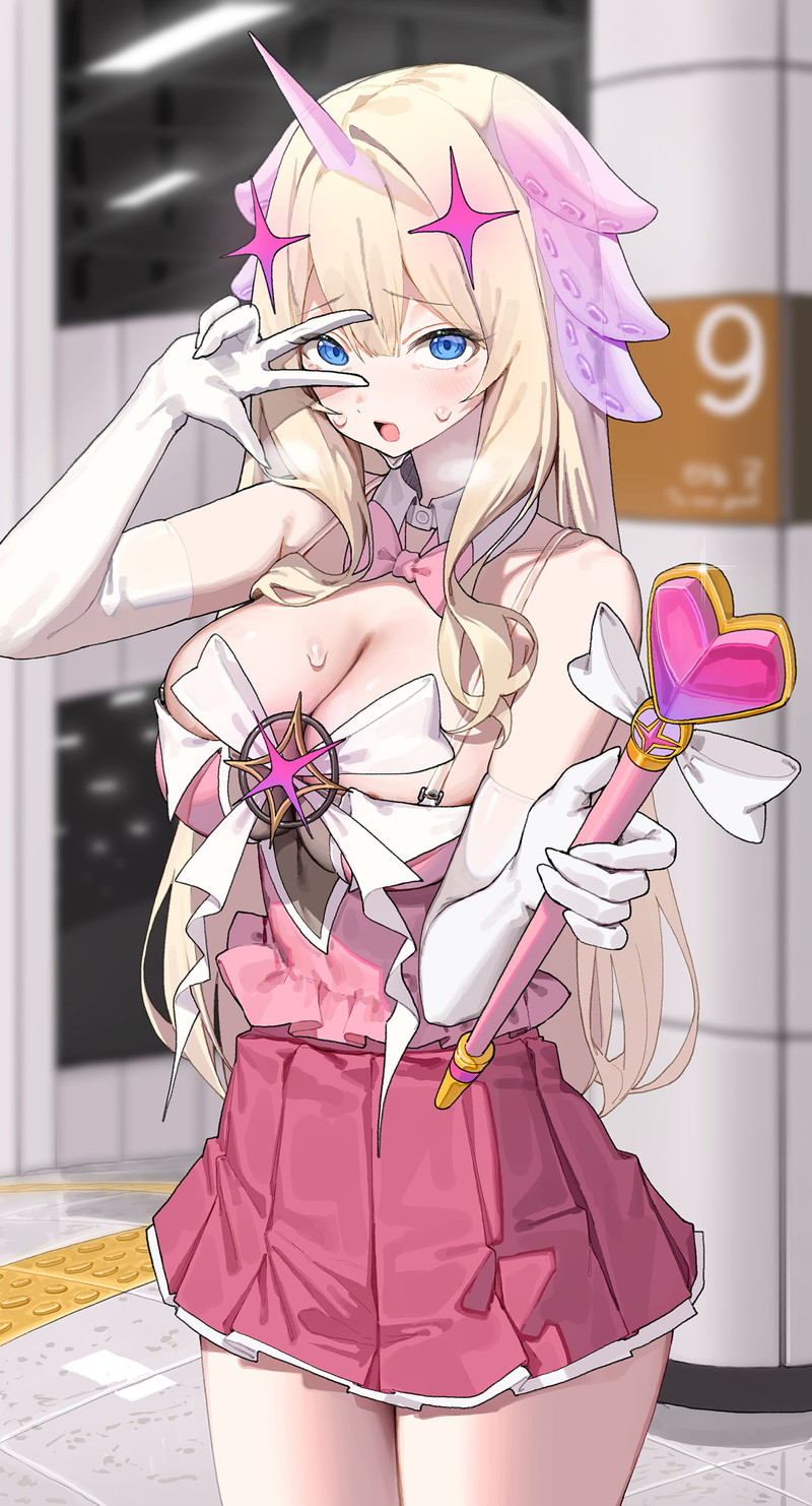 【二次】赤面、恥じらいエロ画像 Part１７０【まとめ】