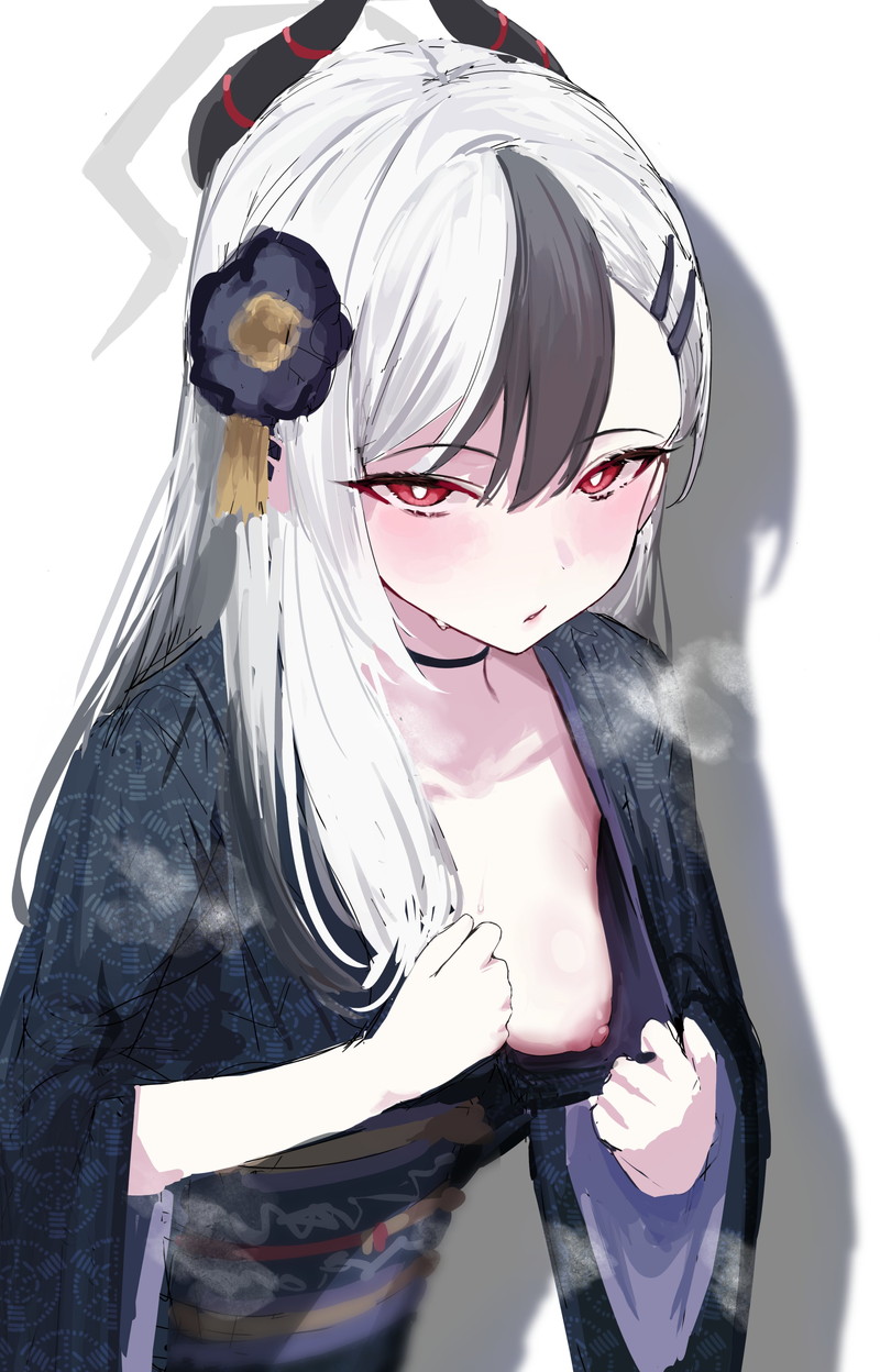 【二次】赤面、恥じらいエロ画像 Part１７１【まとめ】