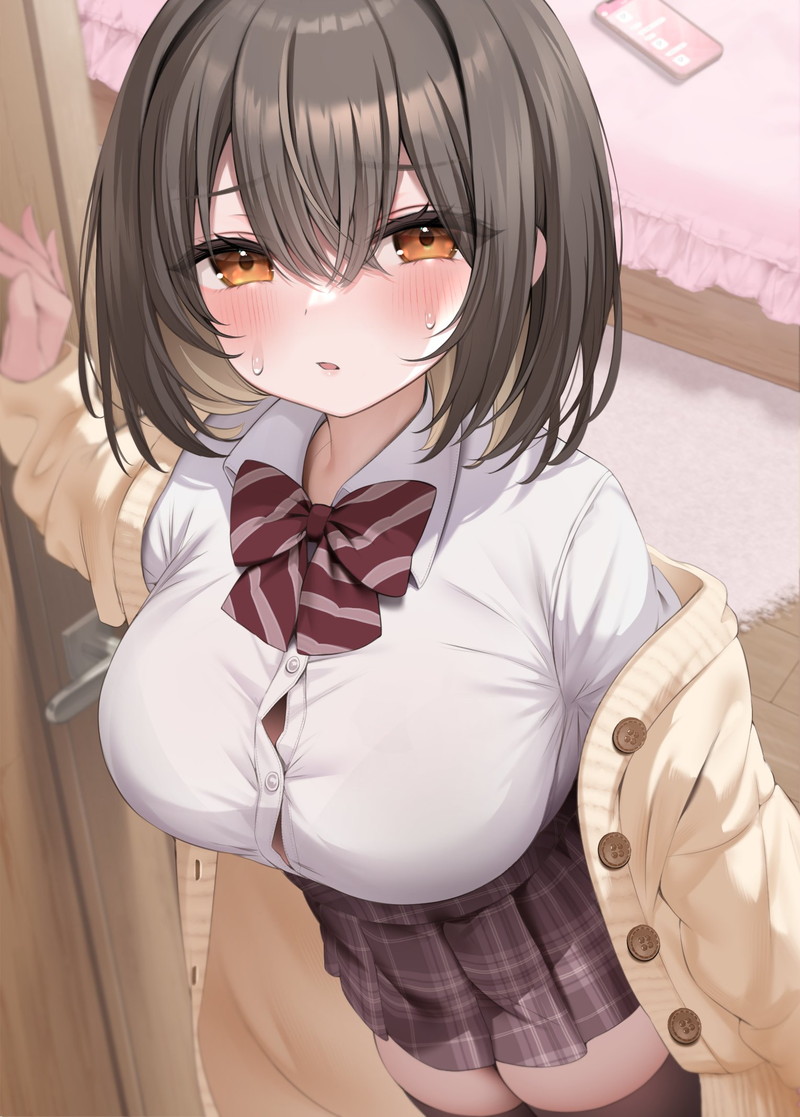 【二次】赤面、恥じらいエロ画像 Part１７１【まとめ】