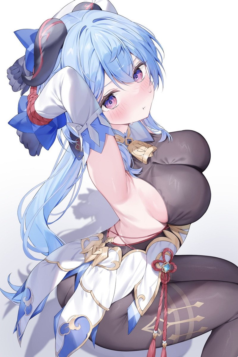 【二次】赤面、恥じらいエロ画像 Part１７１【まとめ】