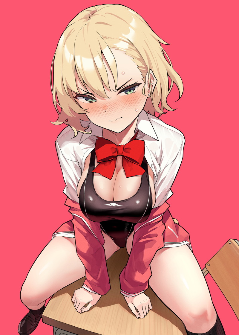 【二次】赤面、恥じらいエロ画像 Part１７２【まとめ】