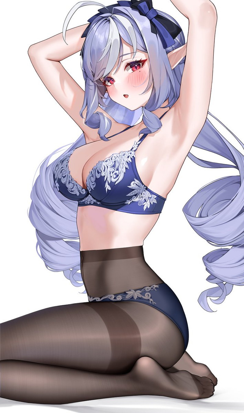 【二次】赤面、恥じらいエロ画像 Part１７４【まとめ】