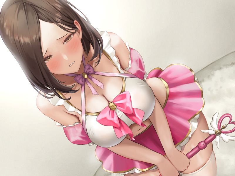 【二次】赤面、恥じらいエロ画像 Part１７４【まとめ】