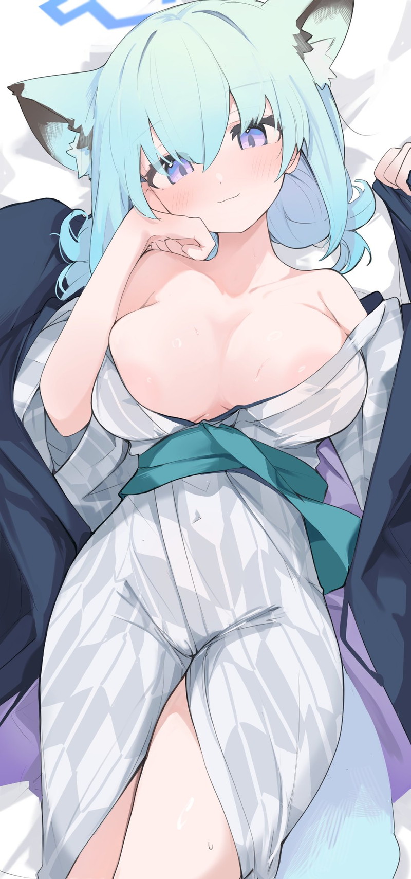 青い髪のキャラ、女の子の二次エロ画像 Part２６