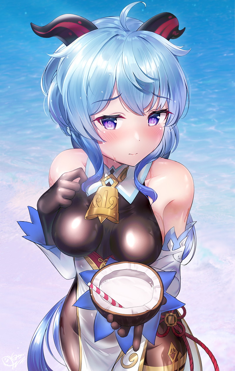 青い髪のキャラ、女の子の二次エロ画像 Part２６