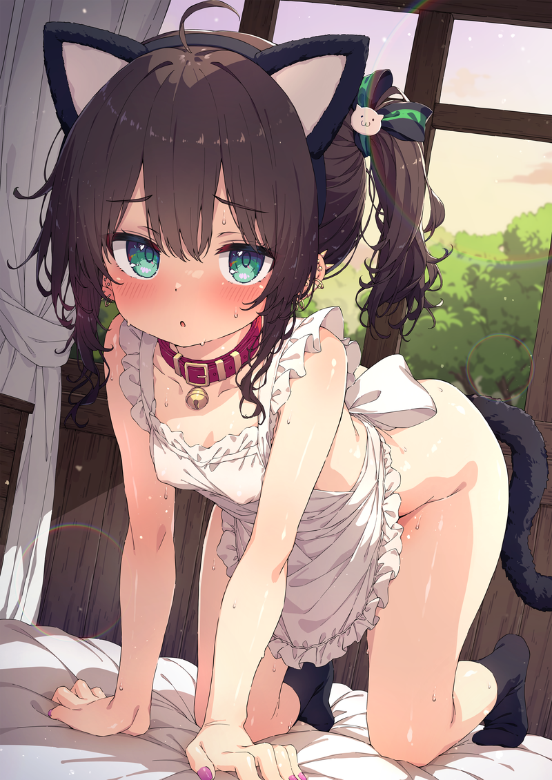 【二次】首輪、チョーカーを付けている女の子のエロ画像 Part３８