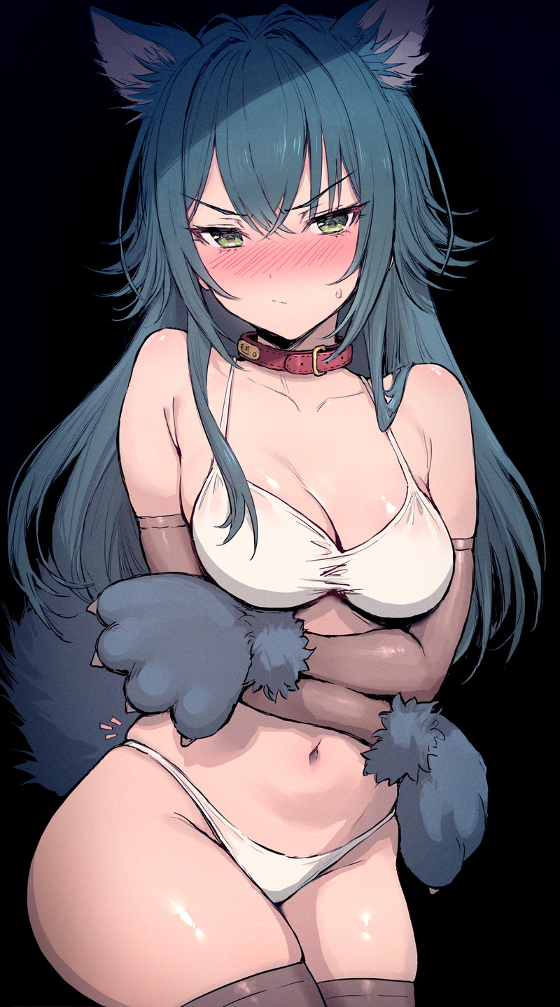 【二次】首輪、チョーカーを付けている女の子のエロ画像 Part３８