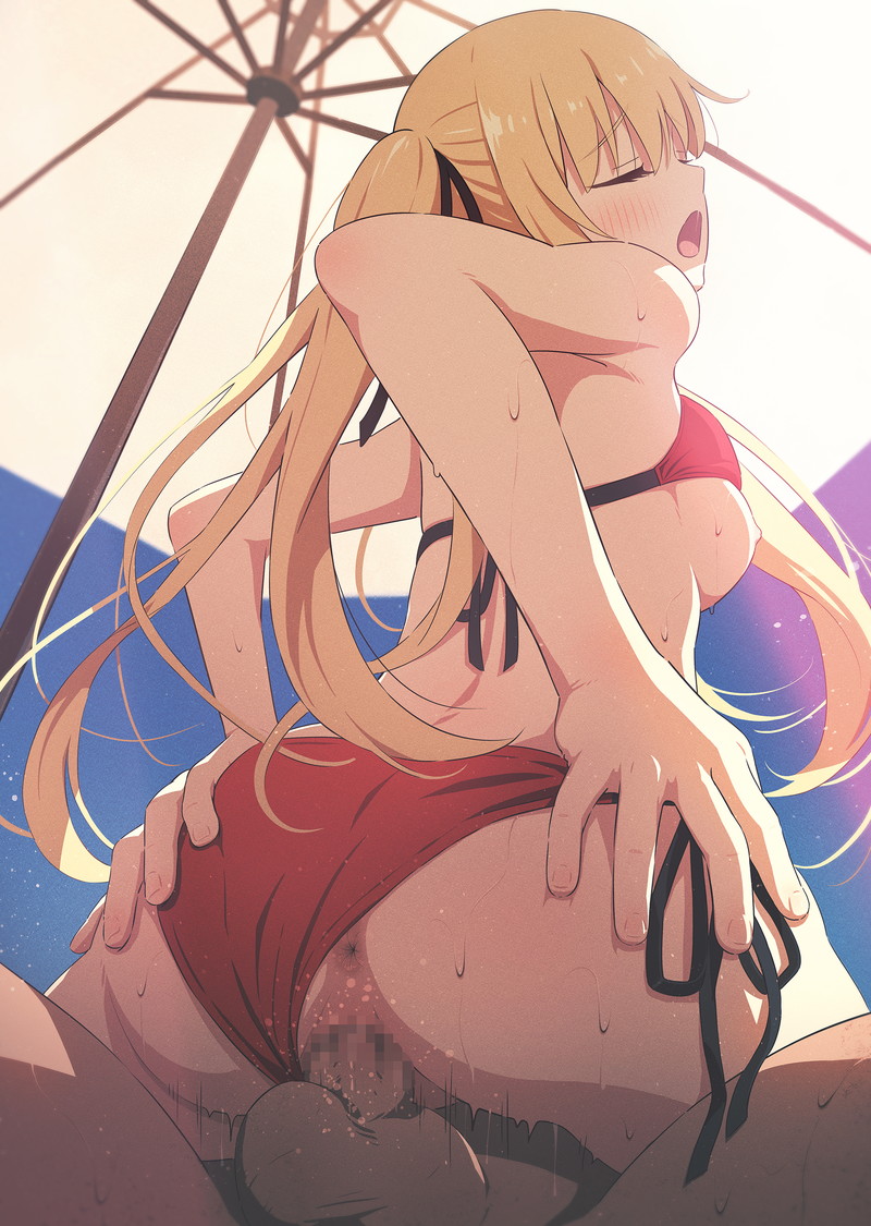 【二次】抜ける騎乗位セックスのエロ画像まとめ Part４２