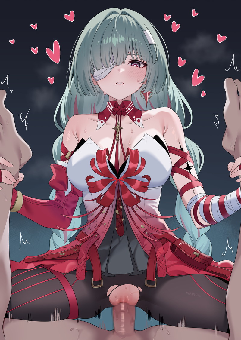 【二次】抜ける騎乗位セックスのエロ画像まとめ Part４３