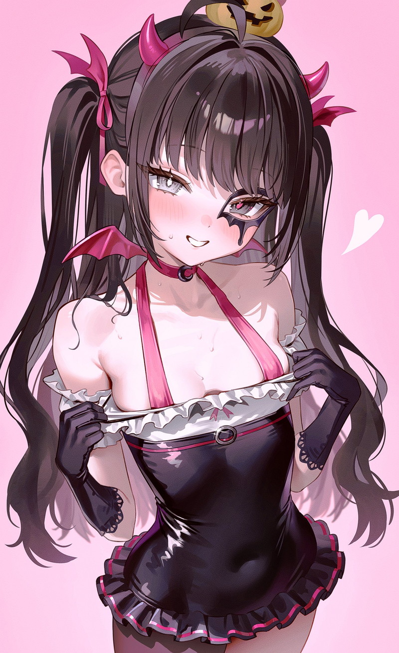 【二次】黒髪の女の子のエロ画像まとめ Part１３５