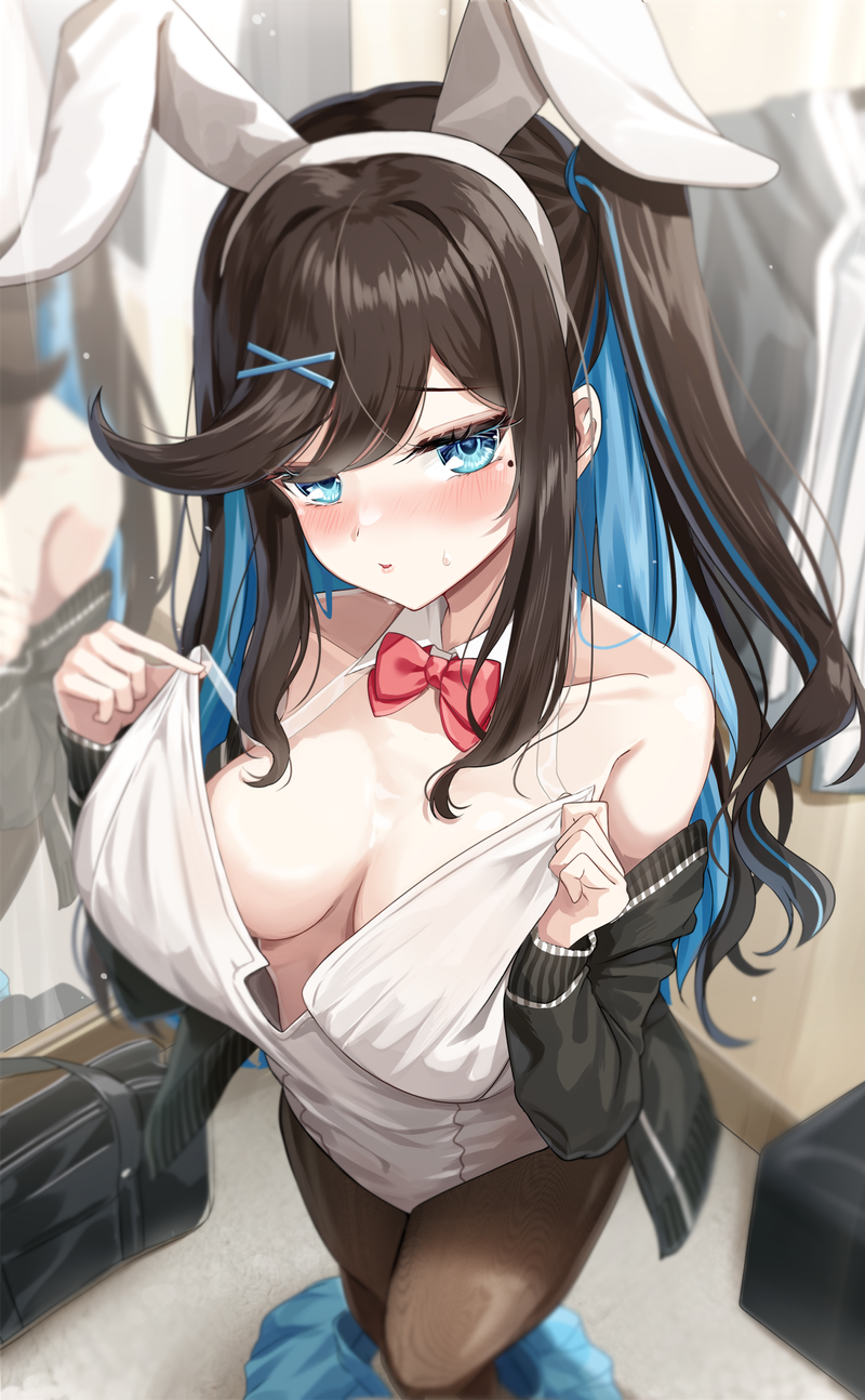 【二次】黒髪の女の子のエロ画像まとめ Part１３５