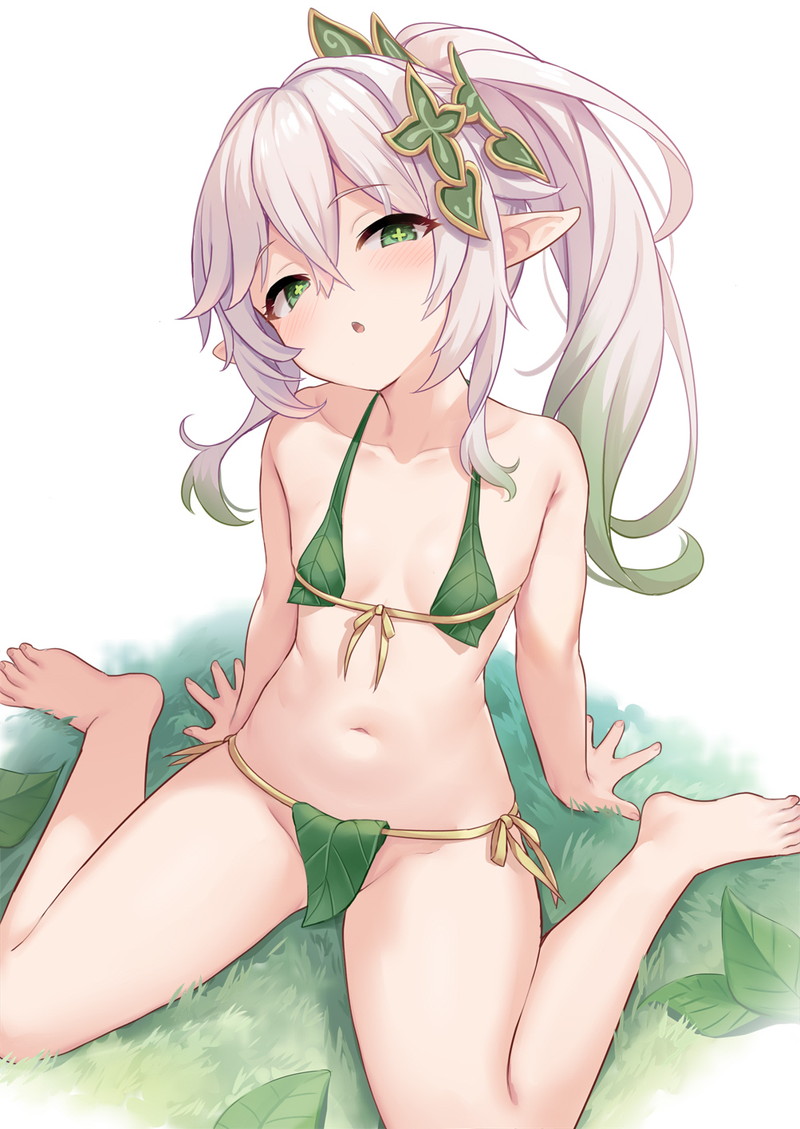 【二次】お腹、おへそのエロ画像まとめ Part６３