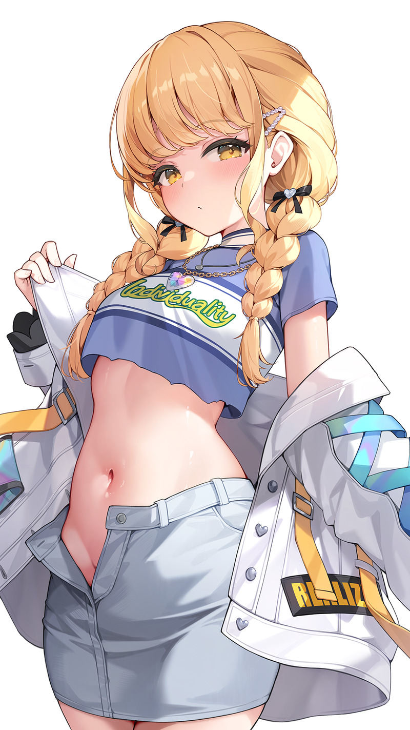 【二次】お腹、おへそのエロ画像まとめ Part６３