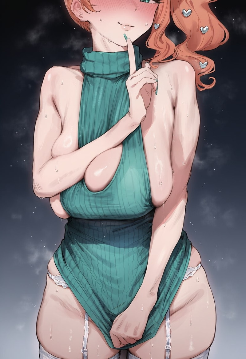 【二次】エッチなガーターベルトを付けた女子たちのエロ画像 Part１１