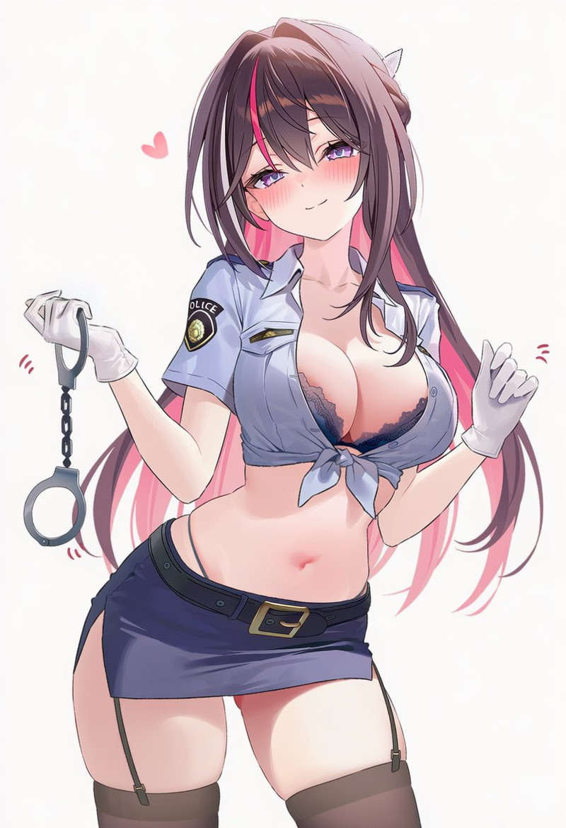 【二次】エッチなガーターベルトを付けた女子たちのエロ画像 Part１１