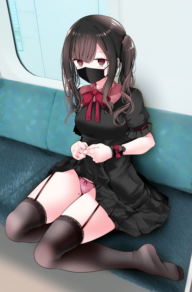 【二次】エッチなガーターベルトを付けた女子たちのエロ画像 Part１１