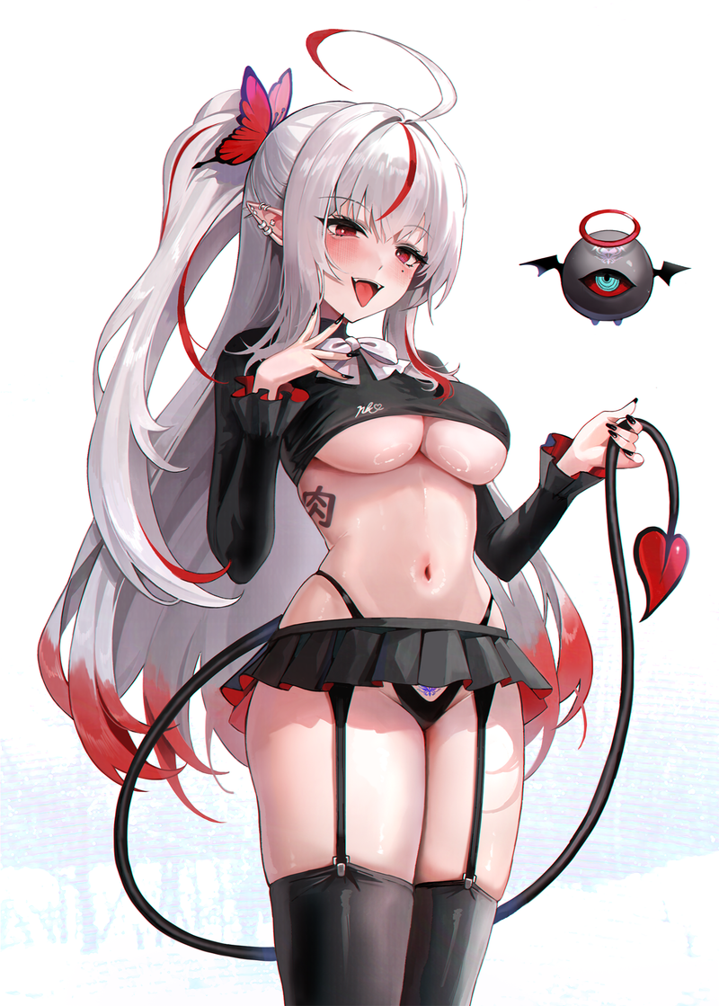 【二次】エッチなガーターベルトを付けた女子たちのエロ画像 Part１１