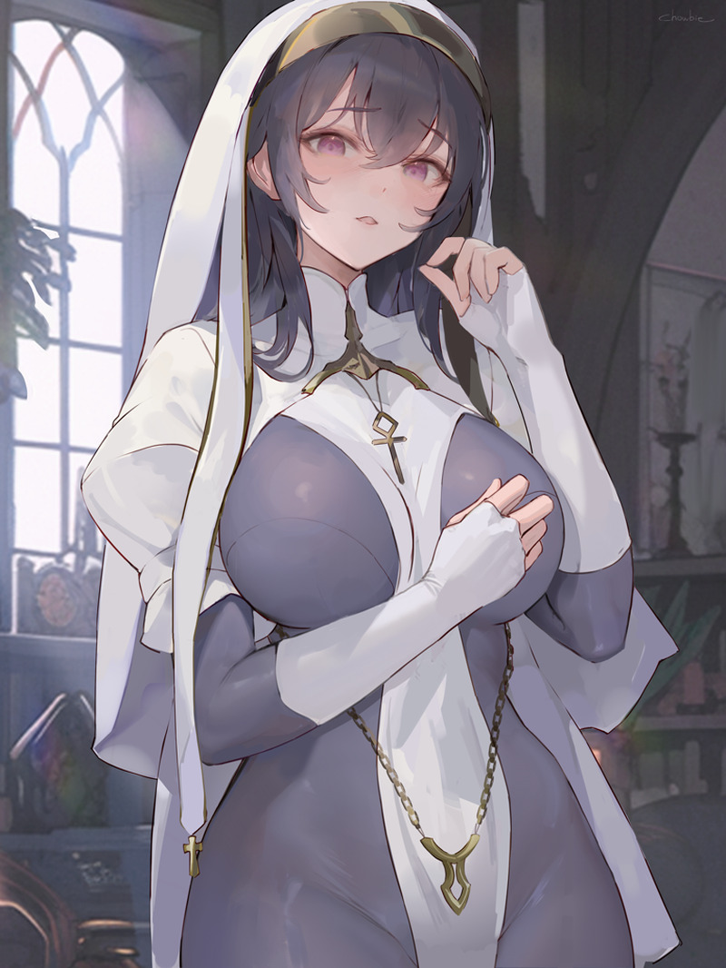 【二次】スケベなシスターのエロ画像まとめ Part１９