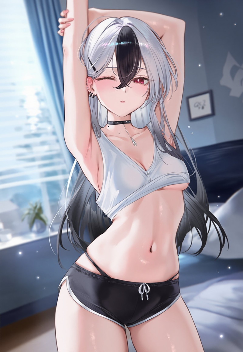 【二次】ショートパンツを履いた女の子のエロ画像 Part１９