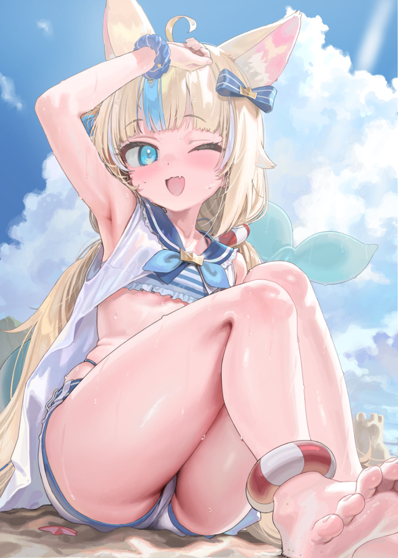 【二次】ショートパンツを履いた女の子のエロ画像 Part１９