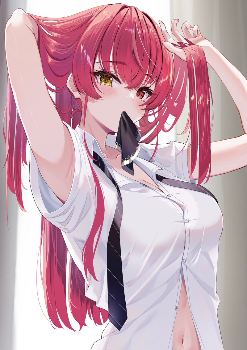 【二次】濡れ透けやスケスケな服を着た女の子のエロ画像 Part４７