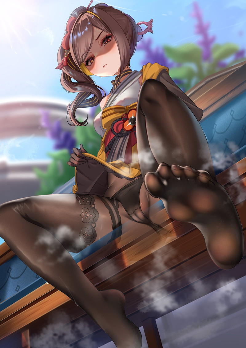 【二次】タイツ、パンストを履いた女の子のエロ画像 Part８３