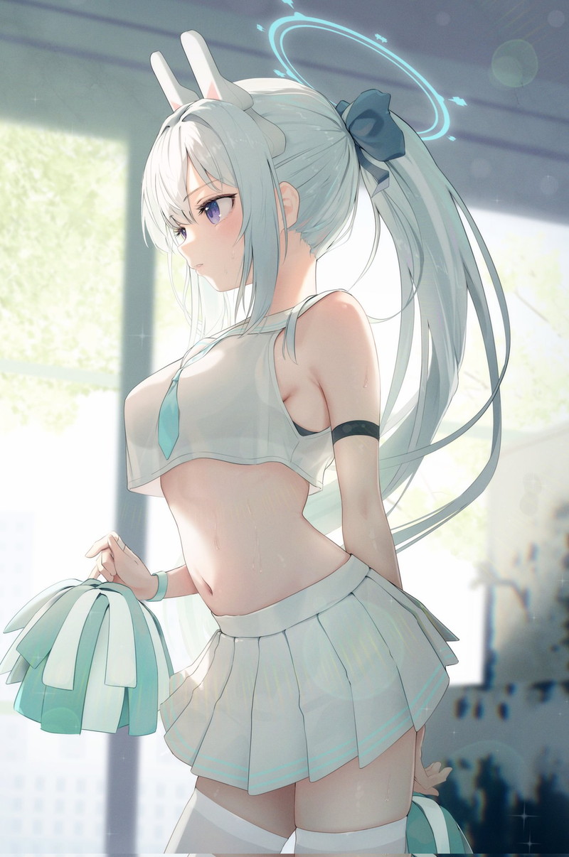 【二次】チアガールコスの女の子たちのエロ画像 Part４