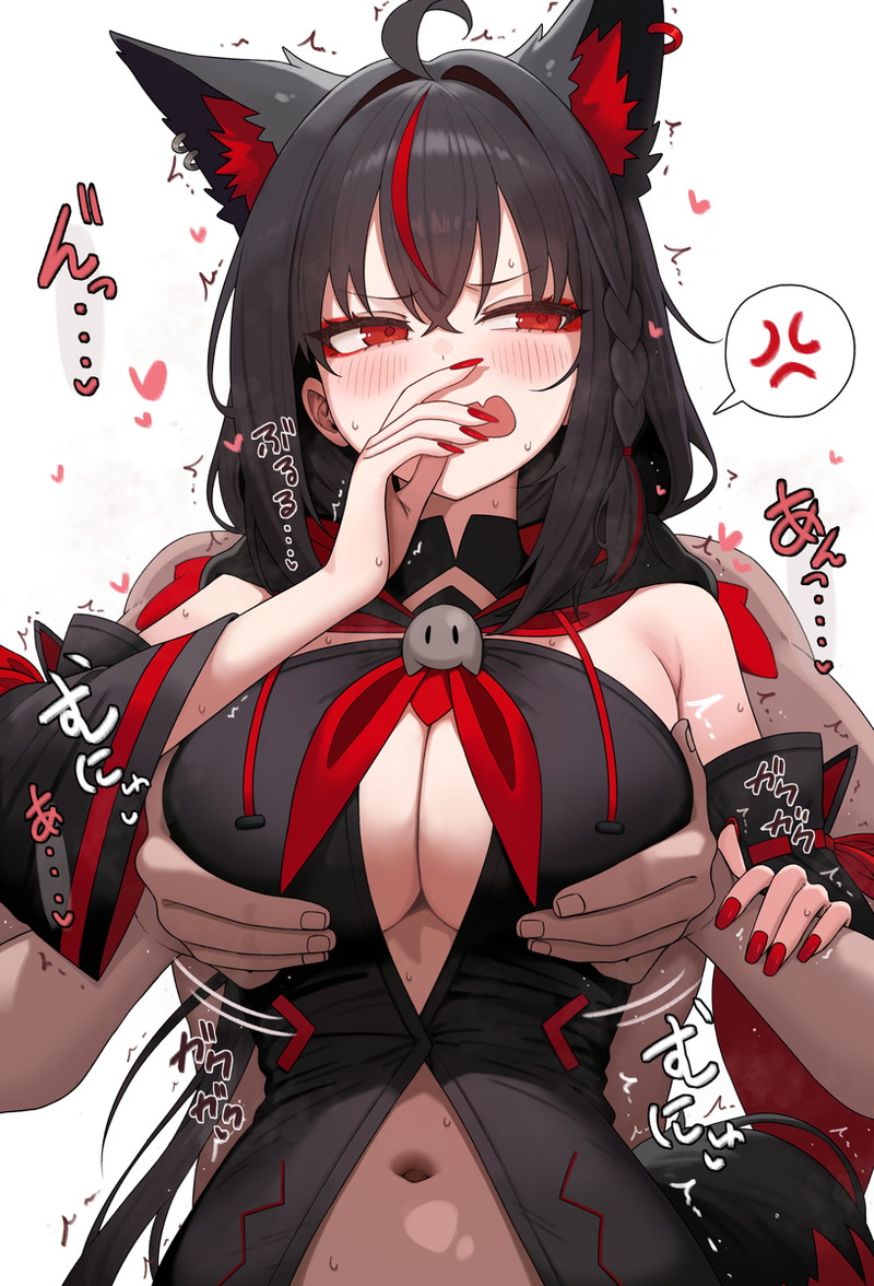 【二次】ツンデレ、怒ってる女の子のエロ画像 Part６３