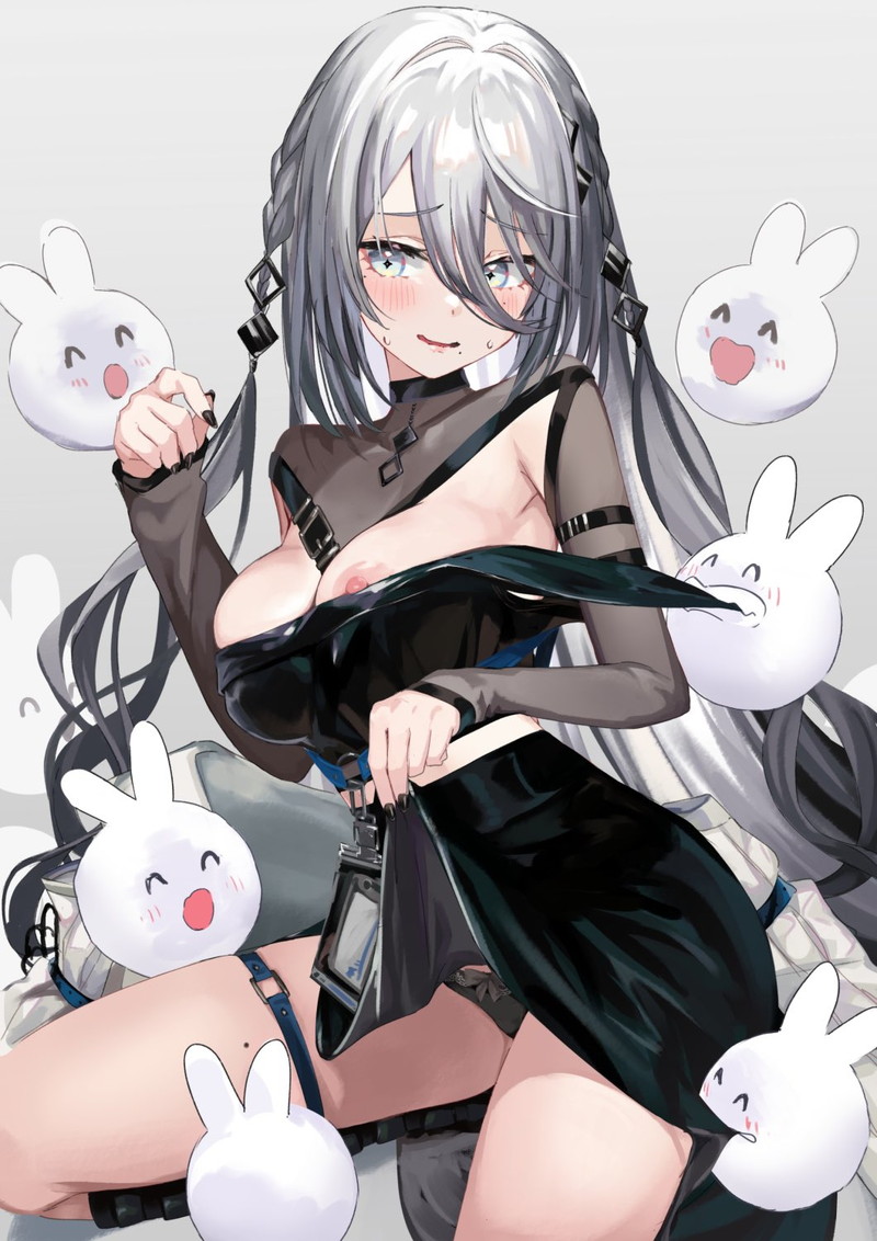 【二次】透け乳首やポッチがエロいノーブラ画像 Part３６