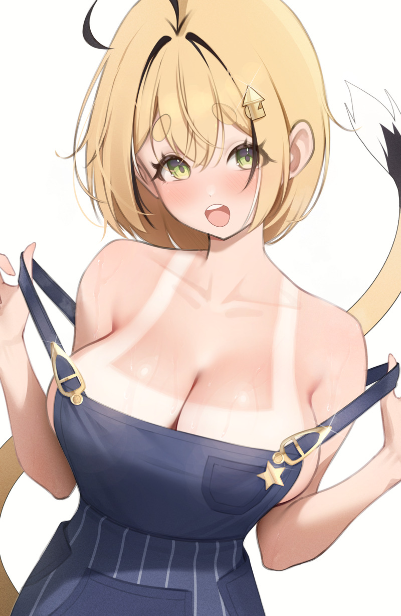 【二次】透け乳首やポッチがエロいノーブラ画像 Part３６