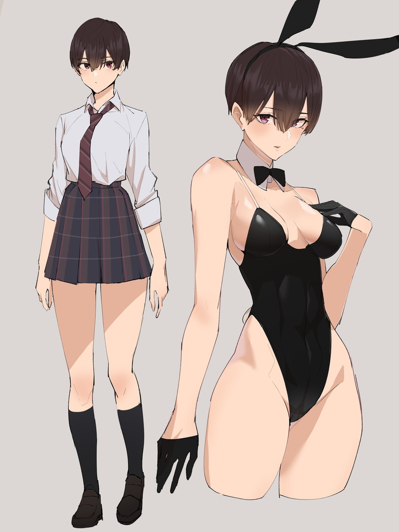 【二次】バニーガールの格好の女の子のエロ画像まとめ Part７７