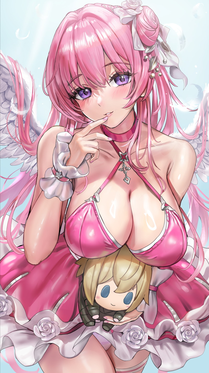 ピンク髪のキャラや女の子の二次エロ画像 Part２１