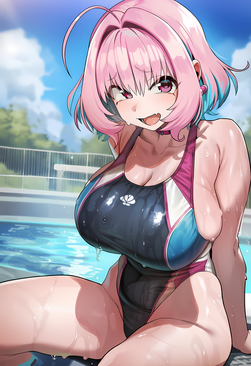 ピンク髪のキャラや女の子の二次エロ画像 Part２１