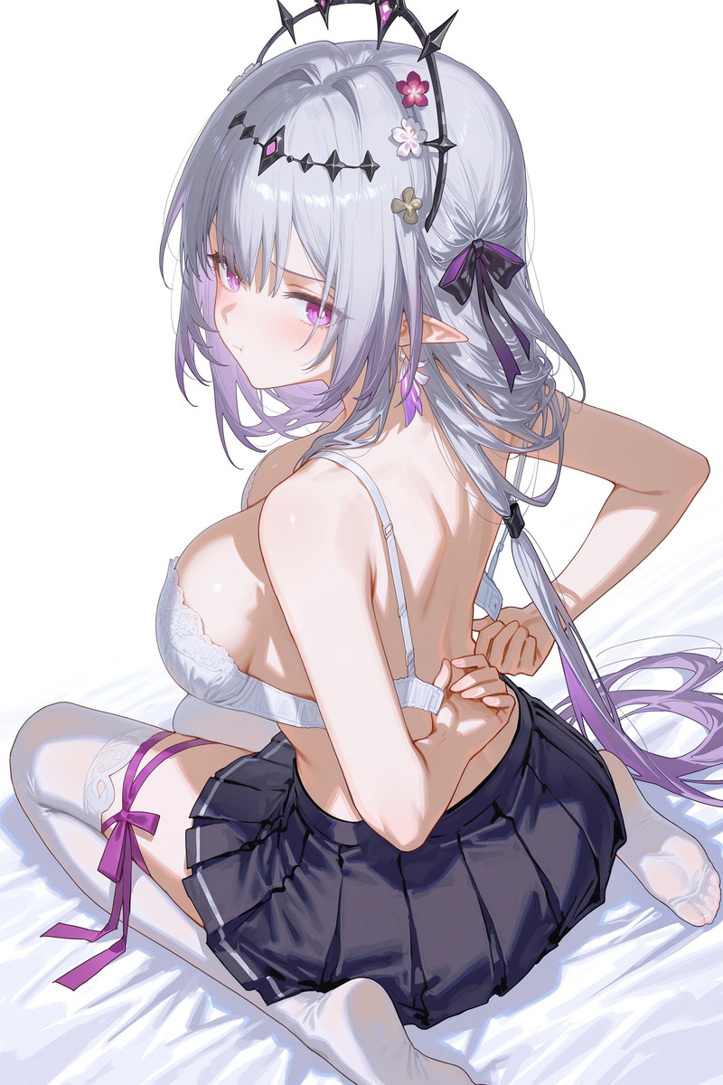 【二次】エッチで可愛いブラジャーを付けた女の子のエロ画像 Part７９