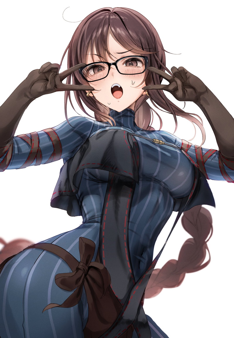 【二次】眼鏡っ娘たちのエロ画像 Part９